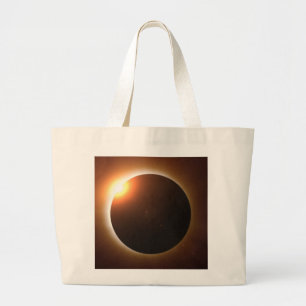 Total Solar Eclipse Large Tote Bag