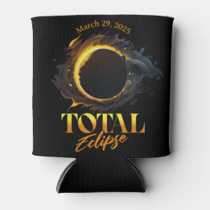 Total Solar Eclipse March 29 2025 Commemorative C Can Cooler