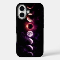 Total Solar Eclipse & Moon Phases | Mystic Galaxy