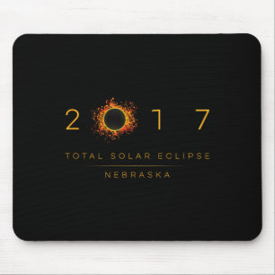Total Solar Eclipse Nebraska 2017 Mouse Pad