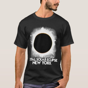 Total Solar Eclipse New York 2024 Totality T-Shirt