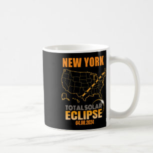 Total Solar Eclipse New York Coffee Mug