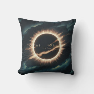 TOTAL SOLAR ECLIPSE OHIO APRIL CUSHION