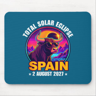Total Solar Eclipse Spain August Mouse Pad