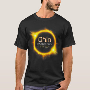 Total Solar Eclipse Spring America April 04.08.24  T-Shirt
