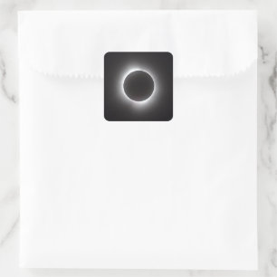 Total Solar Eclipse Square Sticker