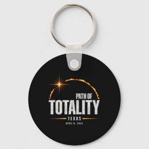 Total Solar Eclipse Texas - Total Eclipse 2024 Key Ring