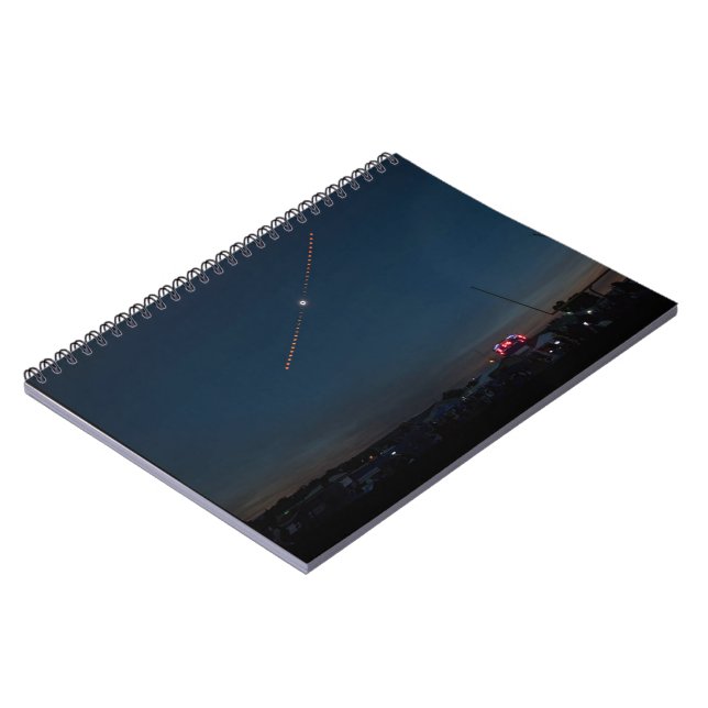 Total Solar Eclipse Time Lapse Notebook (Left Side)