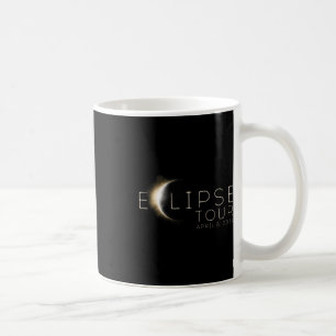 Total Solar Eclipse Tour 2024 Front And Back Coffee Mug