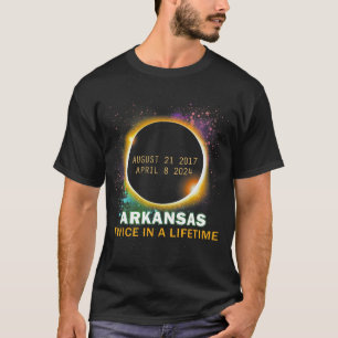 Total Solar Eclipse Twice In A Lifetime 2024  T-Shirt