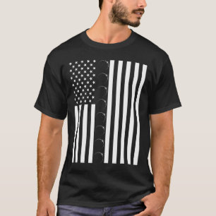 Total Solar Eclipse US American Flag 04.08.2024 To T-Shirt