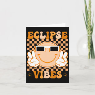Total Solar Eclipse Vibes Shirt For Boys Girls Wom Card