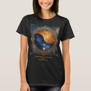 Total Solar Eclipse YOUR Text Name Mystical T-Shirt