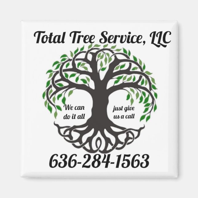 Total Tree Service, LLC Magnet (Front)