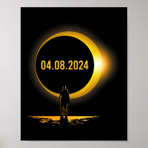 Totality 04 08 24 Funny Total Solar Eclipse 2024 Poster