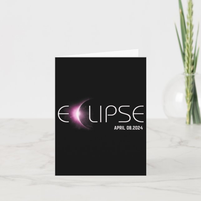 Totality 04 08 24 Total Solar Eclipse 2024 1  Card (Front)