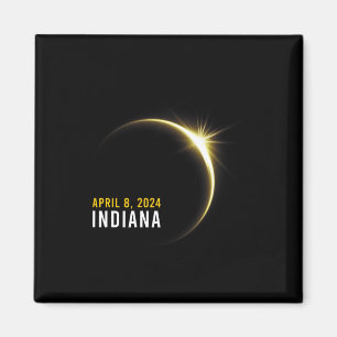 Totality 04 08 24 Total Solar Eclipse 2024 Indiana Magnet