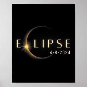 Totality 04 08 24 Total Solar Eclipse 2024 Poster