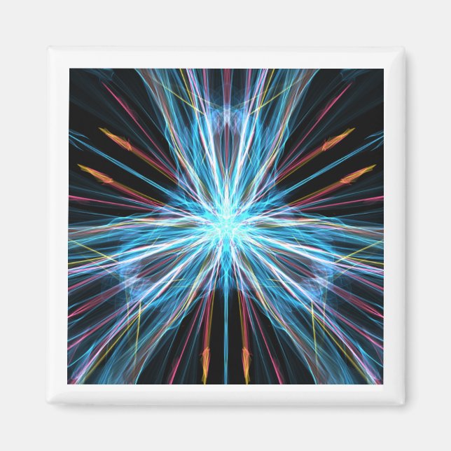 "Totality" Digital Art Magnet by Joe Mastrofilippo (Front)