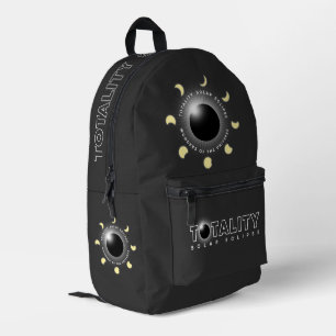 Totality Eclipse Print Cut Sew Bag