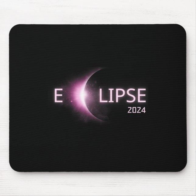 Totality Solar Eclipse 2024 Total Solar Eclipse 4. Mouse Pad (Front)