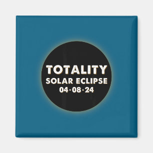Totality Solar Eclipse Astronomy Lover Artwork Magnet