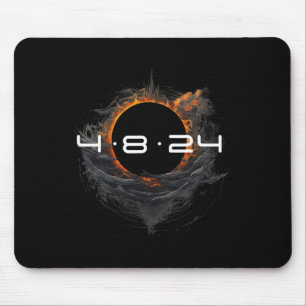 Totality Spring 2024 4-8-2024 Total Solar Eclipse Mouse Pad