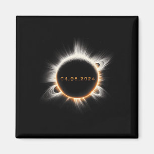 Totality Spring 4.08.24 Total Solar Eclipse 2024 Magnet