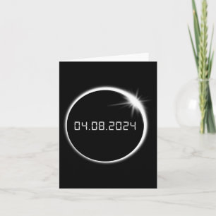 Totality Spring April 8 Card