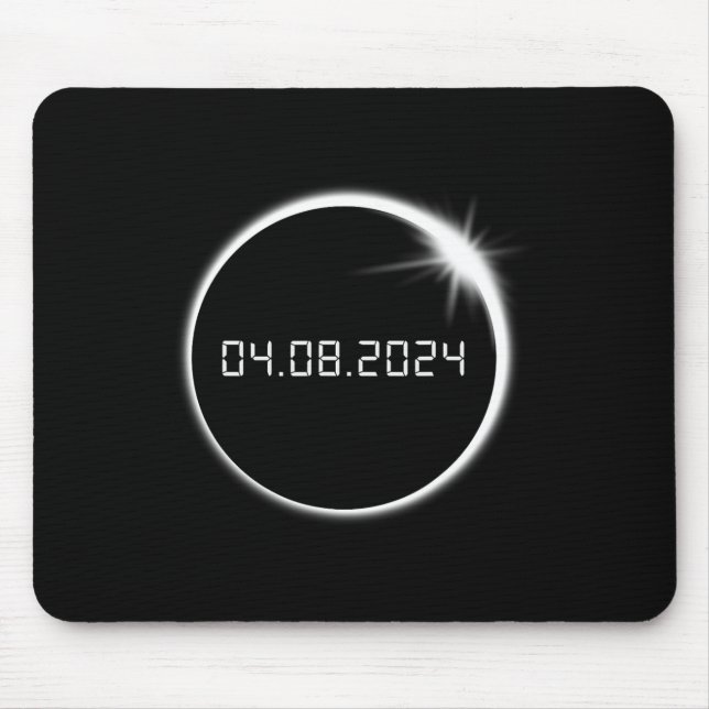 Totality Spring April 8  Mouse Pad (Front)