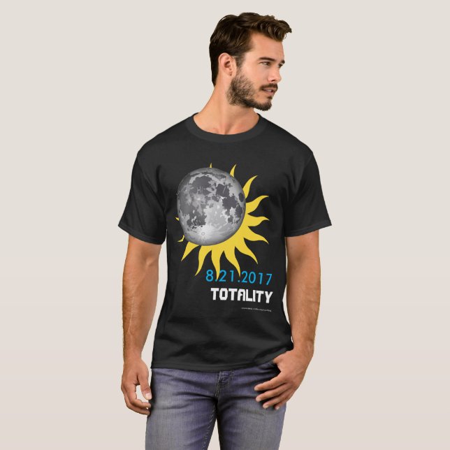 "Totality" Total Eclipse 2017 Commemorative Shirt (Front Full)