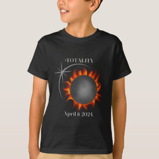 Totality Total Solar Eclipse 2024 USA  T-Shirt