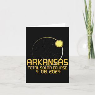 Totality Total Solar Eclipse April 8 2024 Card