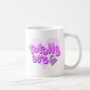Totally 80s Heart Coffee Mug