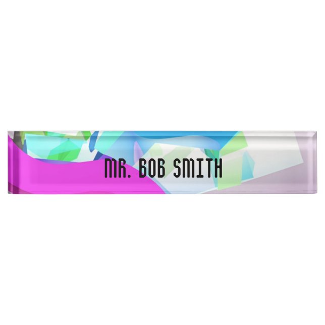 Totally 80s Name Plate (Front)