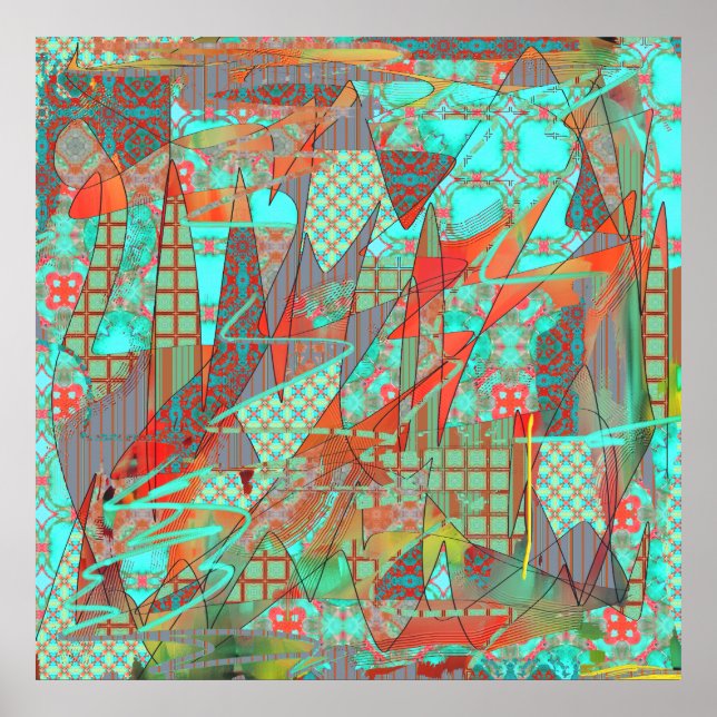 Totally Abstract Poster (Front)