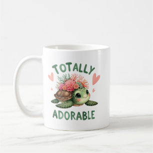 Totally Adorable Turtle Cute Art Coffee Mug
