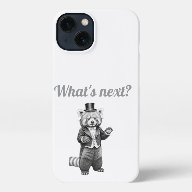 Totally Adorbs Red Panda Sketch Phone Case (Back)