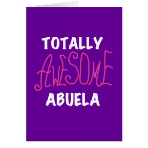 Totally Awesome Abuela Pink T-shirts and Gifts