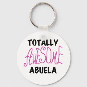 Totally Awesome Abuela Pink Tshirts and GIfts Key Ring
