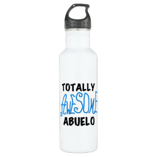 Totally Awesome Abuelo Tshirts and 710 Ml Water Bottle