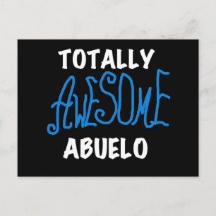 Totally Awesome Abuelo Tshirts and Gifts Postcard