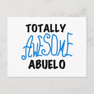 Totally Awesome Abuelo Tshirts and Gifts Postcard