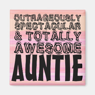 Totally Awesome Auntie Magnet