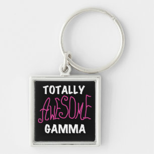 Totally Awesome Gamma Pink Tshirts and Gifts Key Ring