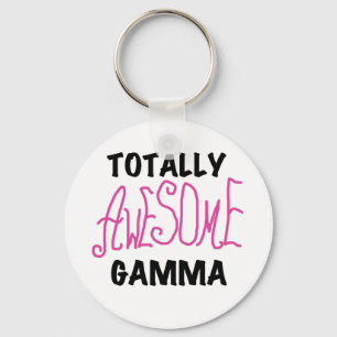 Totally Awesome Gamma Pink Tshirts and Gifts Key Ring