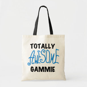 Totally Awesome Gammie Blue Tshirts and Gifts Tote Bag