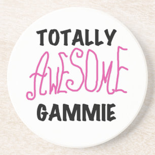 Totally Awesome Gammie Pink T-shirts and Gifts Coaster