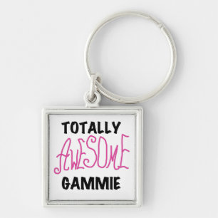 Totally Awesome Gammie Pink T-shirts and Gifts Key Ring