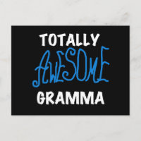 Totally Awesome Gramma Blue T-shirts and Gifts